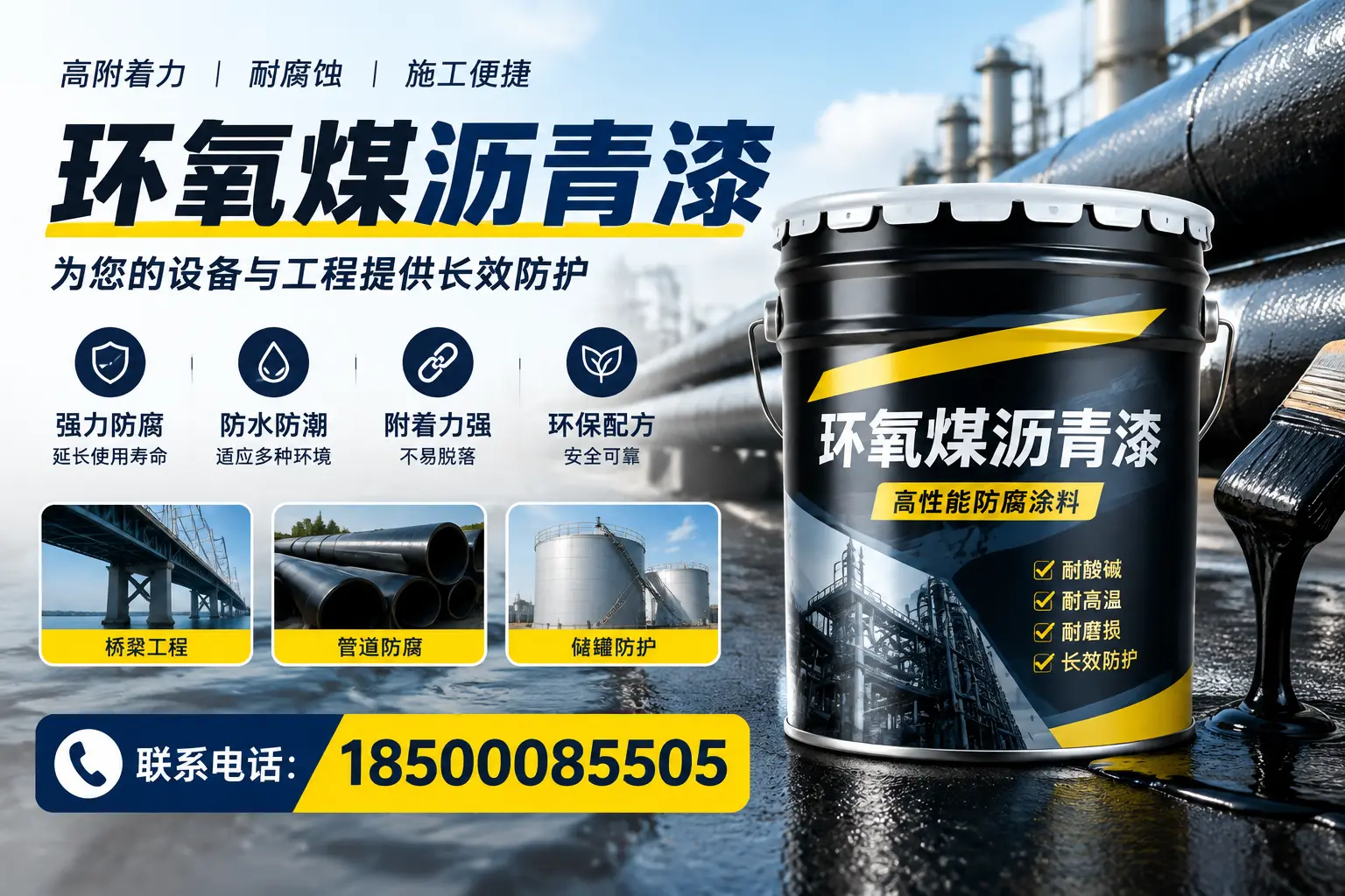 环氧煤沥青漆与其他涂料的对比分析，助力新洲企业决策